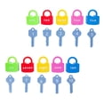 thumbnail image 2 of HILABEE Cognitive Ys for Counting And Sorting, Set of Locks And for Learning Al Y And 10 Locks 10 Keys, 2 of 8