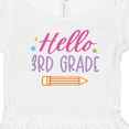 thumbnail image 4 of Inktastic Back to School Hello 3rd Grade Girls Toddler Dress, 4 of 5