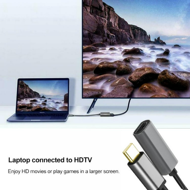 Type C to HDMI Converter Compatible 4K 60Hz USB C to HDMI Adapter for  MacBook PRO Air iPad PRO Pixelbook XPS Galaxy - China Type C to HDMI  Converter and USB C