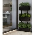 thumbnail image 1 of vidaXL Jardinière de Jardin 6 Pcs 100 cm Anthracite, 1 of 5