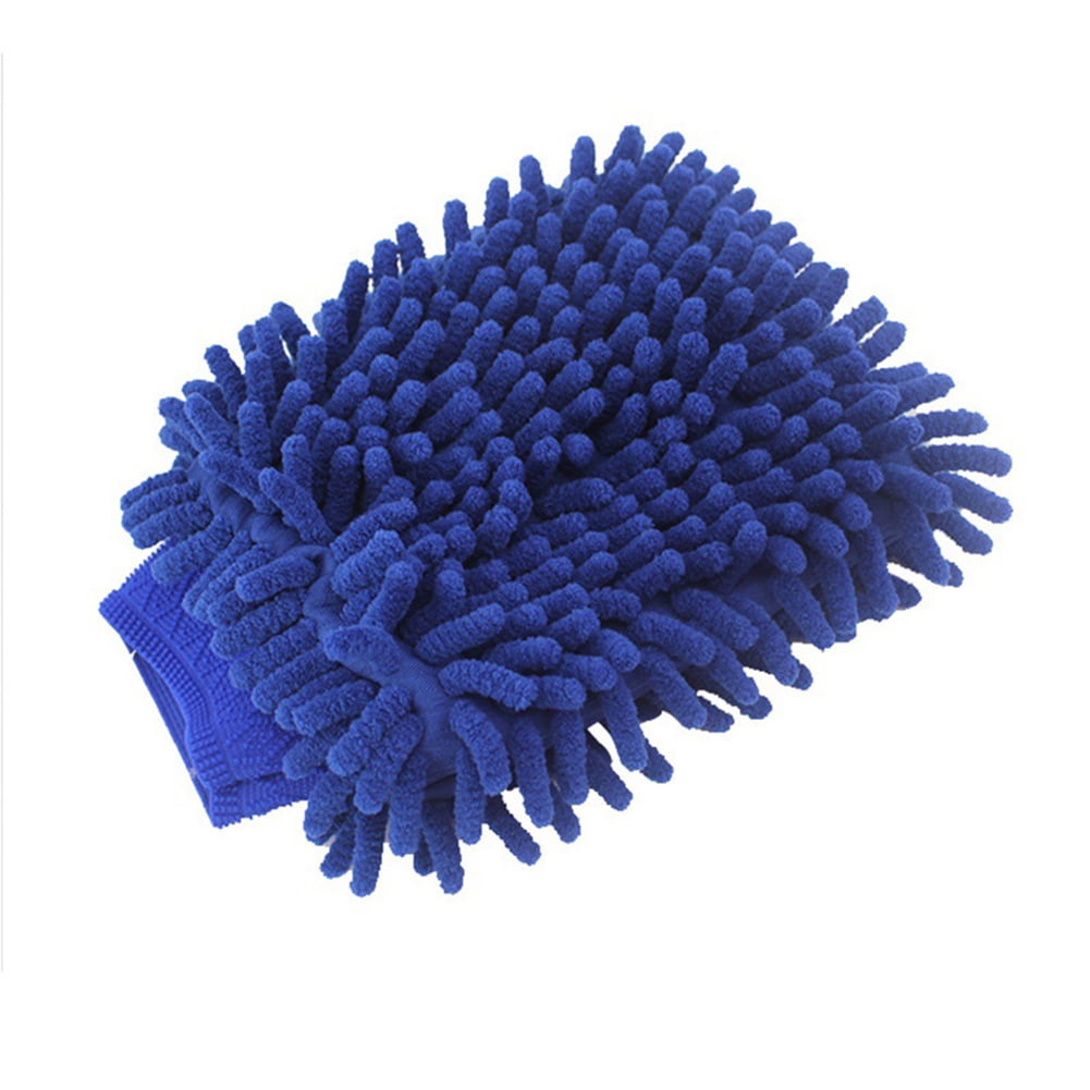 Microfibre Car Beauty Kit Cleaning Glove Wash Mit Cloth Brush Washing MYJFZ 