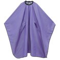 thumbnail image 1 of 1 Pce Cape de Coiffure Imperméable Robe de Salon de Coiffure Tablier Extensible (Violet), 1 of 8