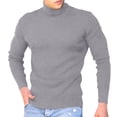 thumbnail image 3 of Tosmy Men's T-Shirts Mens Fashion Cotton T Shirt Sports Ffitness Outdoor Solid T Shirt Tight Long Sleeve Shirt Mens Vintage Tee Shirts, 3 of 6