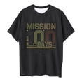 thumbnail image 4 of SXcggal One Mode Enfants T-Shirt Décontracté Imprimé Col Rond Manches Courtes Ample Mignon Confortable Beaux Hauts Filles, 4 of 4