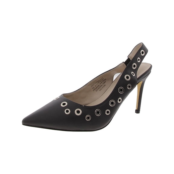 French Connection Womens Embellished Closed Toe Slingback Sandals