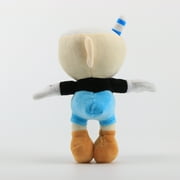 uiuoutoy Cuphead Game Toy Mugman Plush Doll Stuffed Toy 9'' Figure