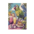 thumbnail image 3 of Wobogo Green Parrot Garden Flag 28×40 Inch Double Sided For Outdoor Yard Decoration, 3 of 6
