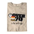 thumbnail image 5 of Life is Crap Over 70 Funny Shirt | Birthday Gift Idea Elderly T-Shirt Tee, 5 of 7