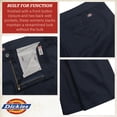thumbnail image 4 of Dickies Womens Plus Size Work Pants - Mid Rise Slim Fit Bootcut Leg Business Casual Trousers Pants for Women, 4 of 7