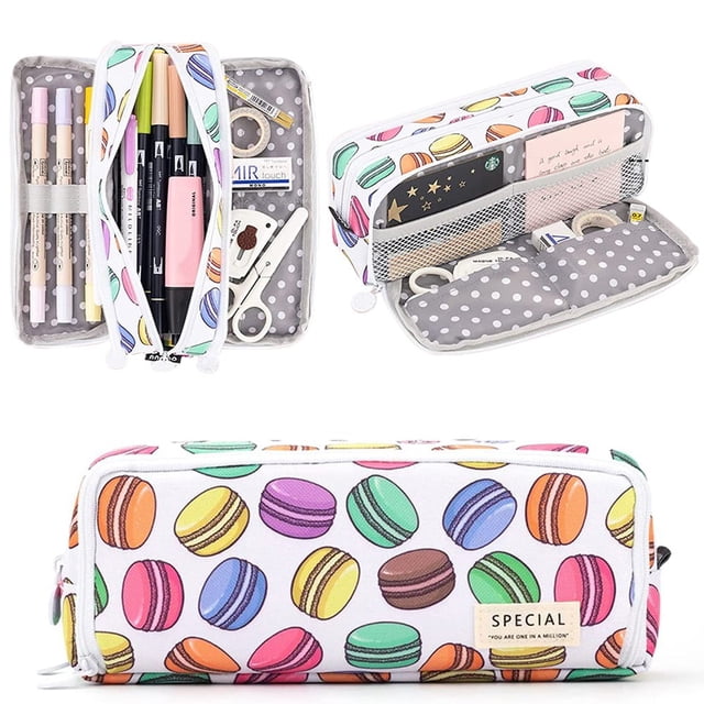 Large-capacity Multi-layer Pencil Bag Junior High School Students Multi-functional Stationery Storage Primary School Pencil Stationery Box