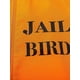 thumbnail image 5 of Disfraz de prisionero americano para hombre, mono, camiseta y pantalones para mujer, uniforme de prisión naranja para adulto, disfraz de Halloween, 5 of 5