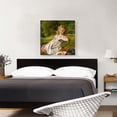 thumbnail image 2 of ARTCANVAS Summer Flowers Canvas Art Print by Sophie Gengembre - Size: 26" x 26" (0.75" Deep), 2 of 9