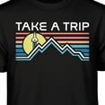 thumbnail image 2 of Teelocity NASA Take A Trip Graphic T-Shirt (Medium, Black), 2 of 4