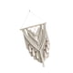 thumbnail image 5 of Macramé para colgar en la pared, elegante telón de fondo con flecos y borlas, Arte de la pared Decoración, tapiz bohemio, decoración de pared bohemia, 5 of 9