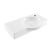 Chateau 30 Right Side Faucet Wall-Mount Bathroom Sink