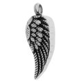 thumbnail image 2 of Colgante de cineraria cineraria cineraria de ángel de cenizas conmemorativas de de cremación de material acero inoxidable Yinane Colgante de urna de cremación, 2 of 8