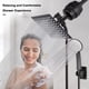 thumbnail image 5 of Regadera para Baño con Filtro, 10" Cabeza de Ducha Antióxido con Shower Head de Mano, 20 Capas de Filtrado, Regadera Cuadrada de Alta Presion, con 2 Cartuchos Filtrantes y Todos Los Accesorios, 5 of 8
