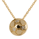 thumbnail image 1 of Collar de balón de fútbol LuckyLy Mundial Acero Inoxidable Dorado, 1 of 7