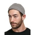 thumbnail image 1 of SnugZero - Brimless Adjustable Docker Hat Beanie | Retro Cotton No Visor Cap Men and Women, Gray, 1 of 3