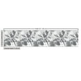 thumbnail image 2 of Ambesonne Hawaii Fabric by the Yard Upholstery, Monochrome Exotic Parrot, 1 Yard, Grey White, 2 of 4
