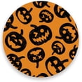 thumbnail image 3 of FREEAMG Halloween Pumpkin Coasters for Drinks Set of 4, Absorbent Ceramic Drink Coaster with Cork Base for Wooden Coffee Table, Cool Housewarming Gift for Home Decor, 3 of 6
