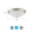 thumbnail image 4 of Lithonia Lighting Essentials LED Round D cor 1-Light Flush Mount, 4 of 6