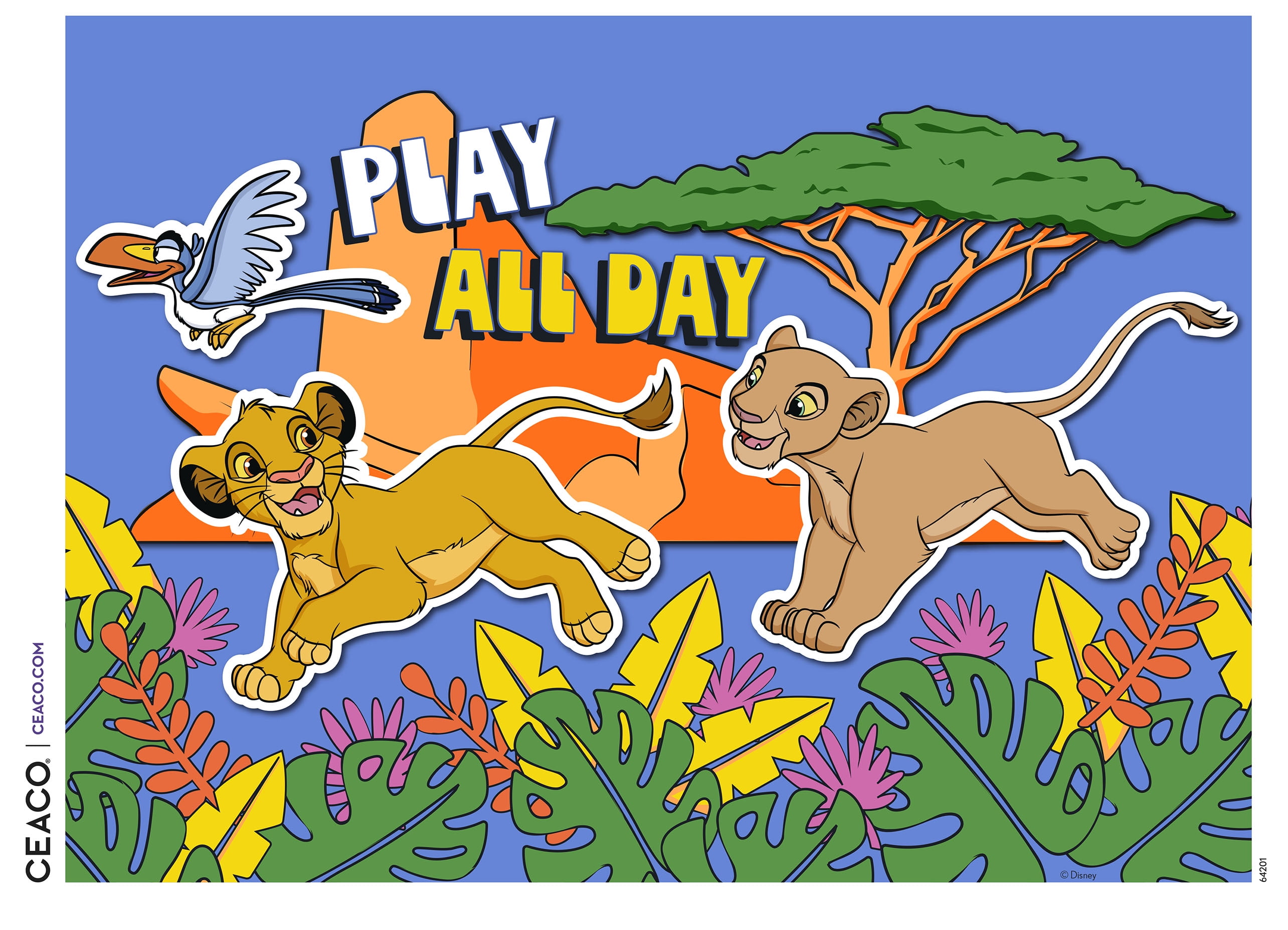 Puzzle en bois de 200 pièces Ceaco Disney Friends Play All Day pour adultes à partir de 8 ans