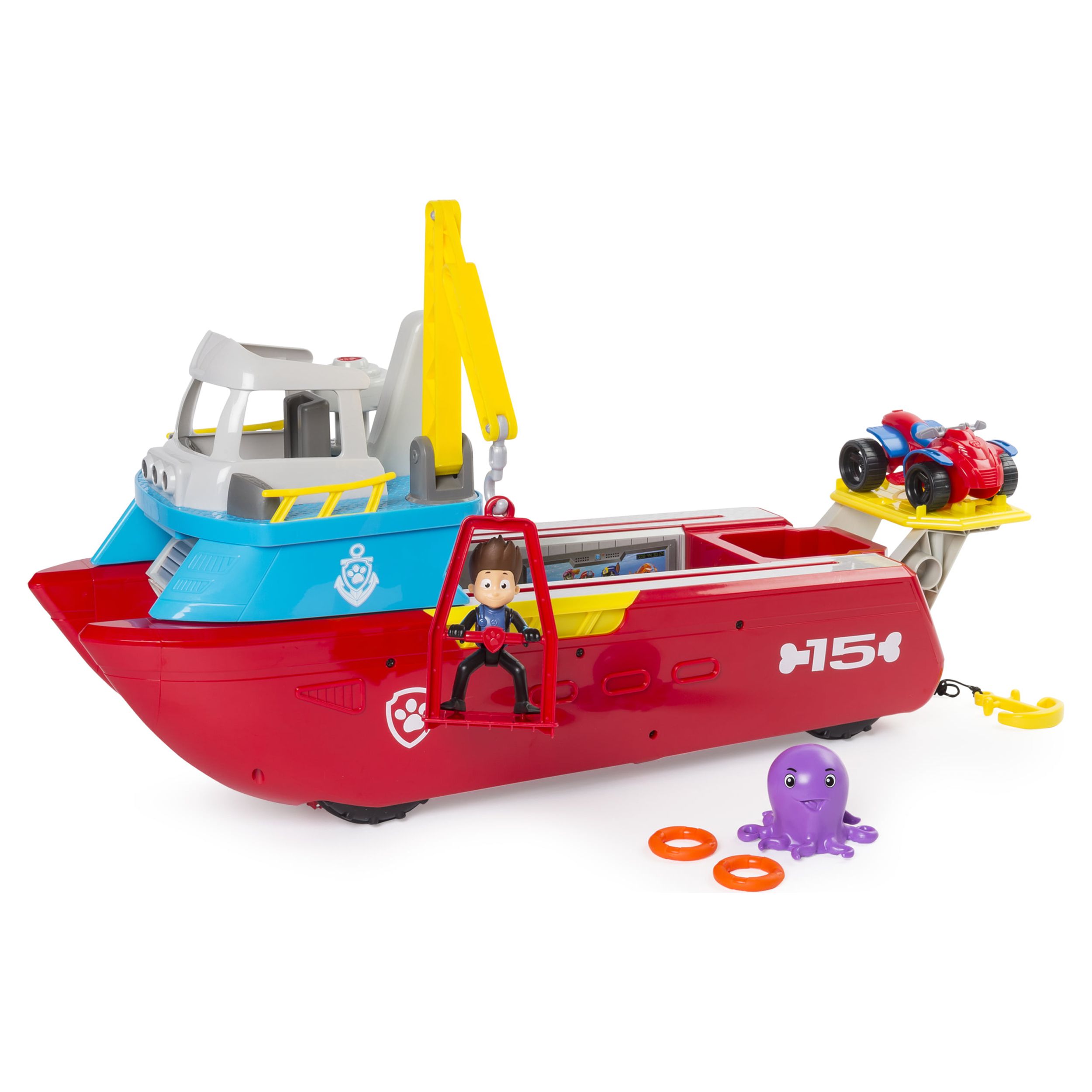 Paw Patrol Sea Patrol - Sea Patroller Transforming Vehicle with Lights and Sounds - image 3 of 14