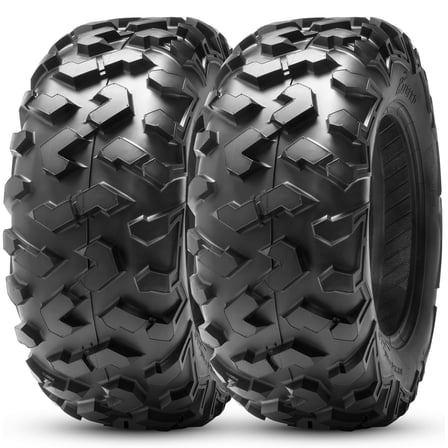 HALBERD 24X8-12 ATV UTV Tires 24X8X12 6PR Heavy Duty All Terrain Front 24 8 12 Set Of 2