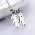 thumbnail image 3 of MYLONGINGCHARM-Collar personalizado con nombre de bebé, colgante, bonito, figura de bebé, 3 of 3