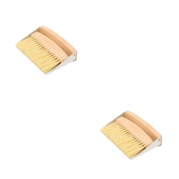 Recogedor y cepillo de secado rápido Bewildely Cáñamo sisal + blanco Talla única