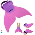 thumbnail image 1 of Palmes de Natation Réglables Sirène pour Entraînement de Natation Fille, Enfant, 1 of 5