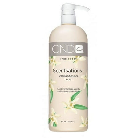 CND Hand & Body - Scentsations - Vanilla Shimmer Lotion - Size : 31 oz