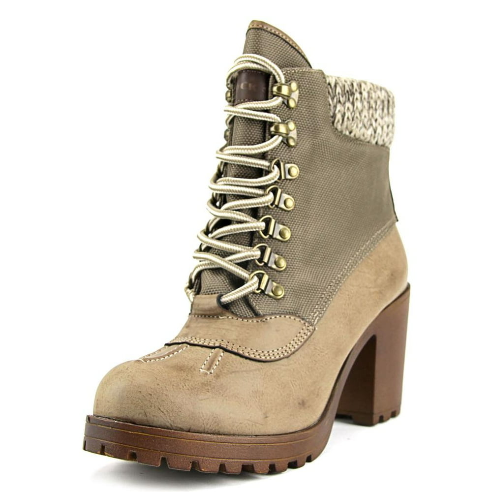 Rock Candy Rock And Candy Womens Mila Fabric Almond Toe Ankle Platform Boots
