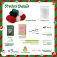 thumbnail image 6 of Christmas Crochet Kits for Beginners, Complete Christmas Decor DIY Crochet Kit Santa Claus Craft Knitting Kit with Crochet Hooks Yarns Step-by-Step Video Tutorials DIY Gift Deco for Adults Kids, 6 of 9