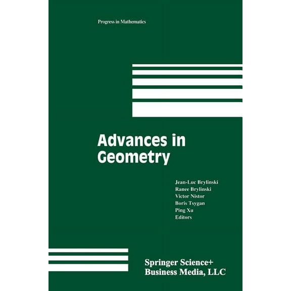 Progress in Mathematics Advances in Geometry: Volume 1, Book 172, (Paperback)