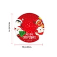 thumbnail image 4 of Falda de árbol de Navidad 90cm Muñeco de nieve de Navidad suave Decoración Alfombrilla de piso Adorno de vacaciones, Tipo de fiesta Advancent HA002082-03, 4 of 6