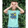 thumbnail image 2 of Retro 1st Grade Shirt for Boys First Day of School Skateboard T-Shirt for Kids Chill Shirt 5-6, 2 of 5