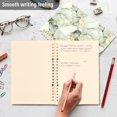thumbnail image 4 of FORMRS 1-Subject Spiral Notebook 8" x 5" College Ruled 60 Refillable Sheet A5 Hard Cover, Gray Marble Pattern, 4 of 7