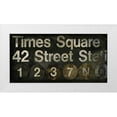 thumbnail image 1 of Sophie 6 24x14 White Modern Wood Framed Museum Art Print Titled - Times Square, 1 of 4