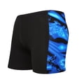 thumbnail image 2 of guisaled Men's Swim Jammers Athletic Quick Dry Square Leg Swimsuit for Men Drag Suits for Swimming Training Racing Swim Trunks, 2 of 8