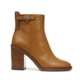 thumbnail image 2 of Franco Sarto Womens Rivet Leather Block Heel Booties, 2 of 3