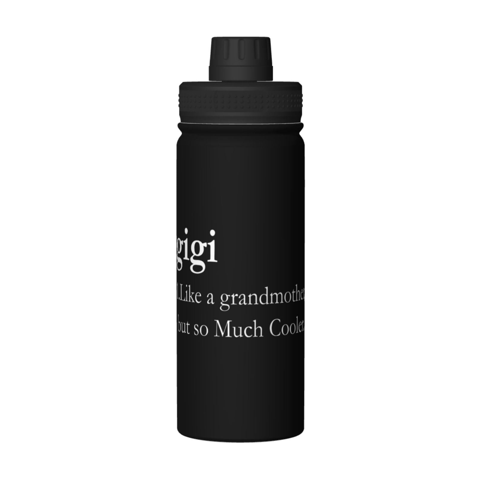 Gigi Grandmother Cooler 18 oz Insulated Water Bottle for Kids Double