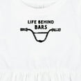 thumbnail image 4 of Inktastic Life Behind Bars Bmx Girls Baby Dress, 4 of 5