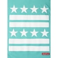 thumbnail image 5 of Ma Croix Mens Graphic Print Cash Stars Stripes Lightweight Short Sleeve T Shirt, 5 of 6