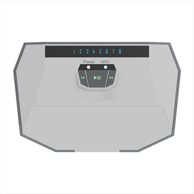 8-Zone Smart Sprinkler Controller Wi-Fi Wireless Irrigation Remote Customize Irrigation Rules By Phone US Plug,1 x Smart Sprinkler Controller,Grey