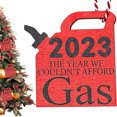 thumbnail image 7 of Product Category Hangs Ornament Festive G As Mon Ey Card Clip for Christmas Tree 2023 Red Gasoline Barrel Holder Decoration, 7 of 7