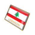 thumbnail image 1 of Liquidation Maintenant! Badge Émaillé Drapeau National République Libanaise U9Z2, 1 of 1