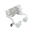 thumbnail image 4 of Novelty Lights 50 Light Warm White LED Christmas Mini Light Set (White Wire, 11 feet), 4 of 6