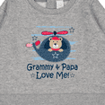 thumbnail image 3 of Inktastic Grammy and Papa Love Me Baby Sweatshirt, 3 of 4